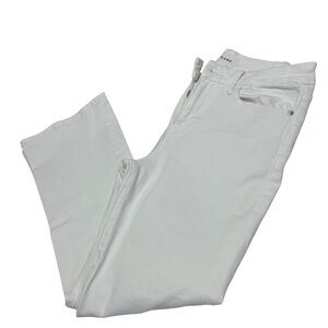 Frame Le Crop Mini Bootcut Jeans White Women’s Size 26 Mid-Rise Stretch